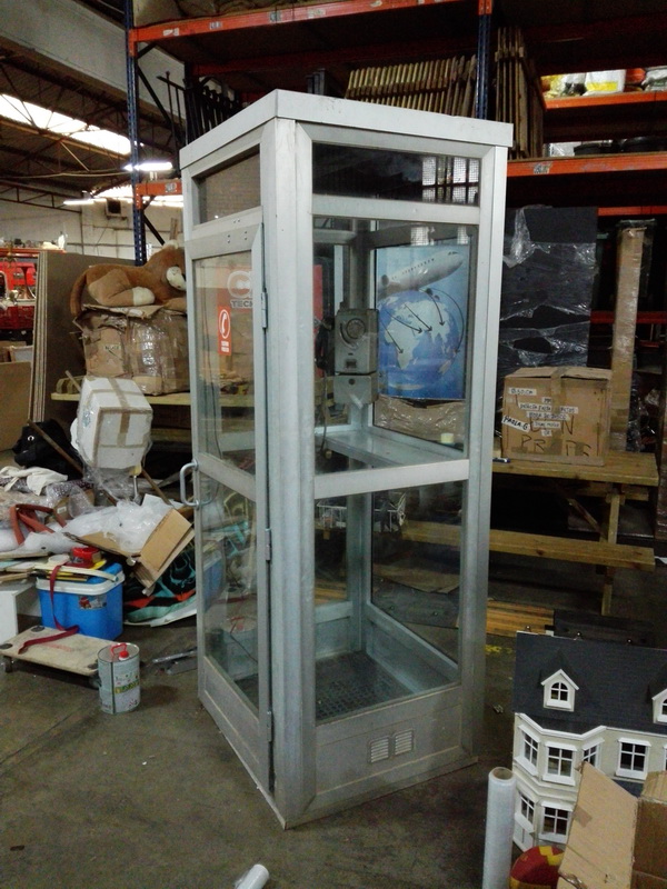 cabina telefono publico españa-europa 229x91x82.5 cartel sup.67.5x16.2 (190eu.) 1u